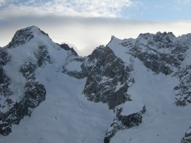 Raid à skis entre la Fouly et Trient