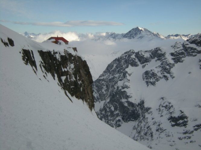 Raid à skis entre la Fouly et Trient