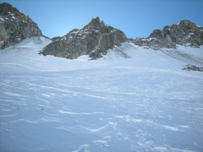 Raid à skis entre la Fouly et Trient