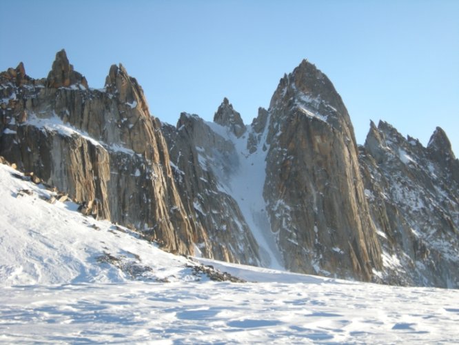 Raid à skis entre la Fouly et Trient