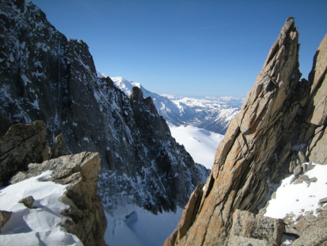 Raid à skis entre la Fouly et Trient