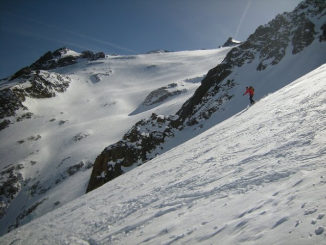 Raid à skis entre la Fouly et Trient