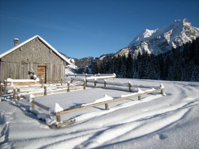 Pointe de Chalune couloir de Pététoz