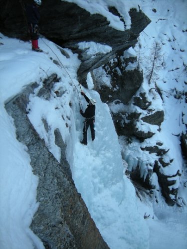 Cascades à Cogne : Lillaz, Patri, Lillaz gully