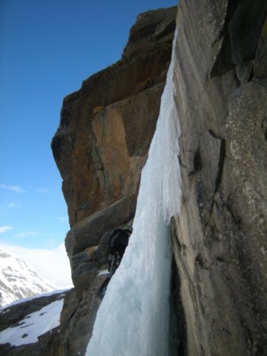 Cascades à Cogne : Lillaz, Patri, Lillaz gully