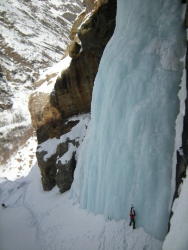 Cascades à Cogne : Lillaz, Patri, Lillaz gully