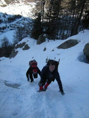 Cascades à Cogne : Lillaz, Patri, Lillaz gully