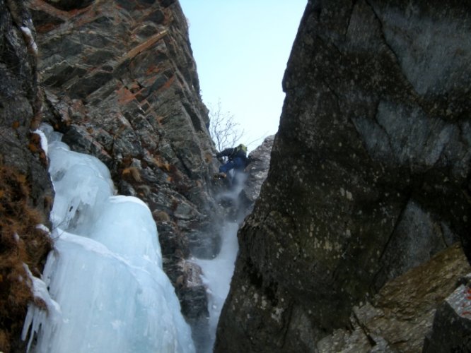 Cascades à Cogne : Lillaz, Patri, Lillaz gully