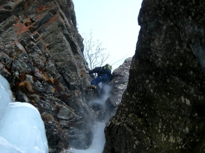 Cascades à Cogne : Lillaz, Patri, Lillaz gully