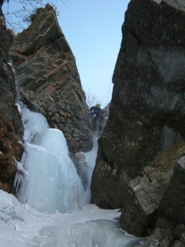 Cascades à Cogne : Lillaz, Patri, Lillaz gully