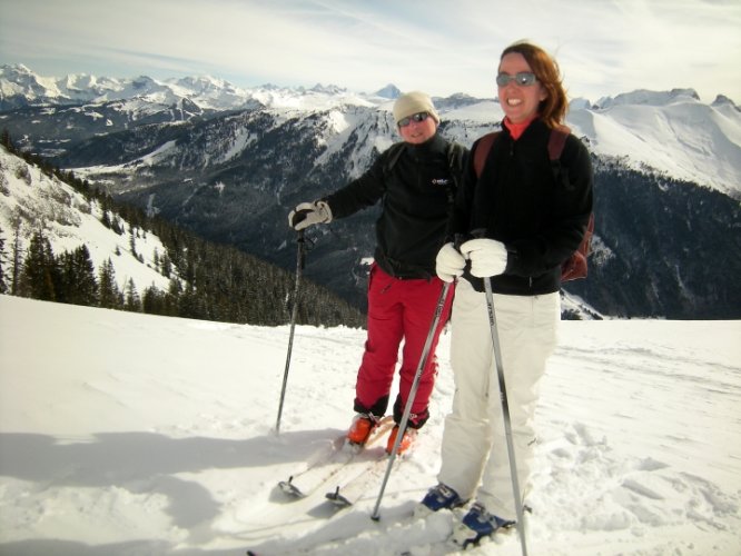 Ski de randonnée au col d'Encrenaz - Petit Bargy