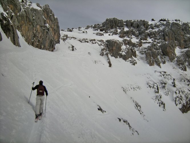 Ski de randonnée au col d'Encrenaz - Petit Bargy