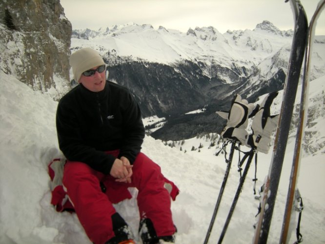 Ski de randonnée au col d'Encrenaz - Petit Bargy