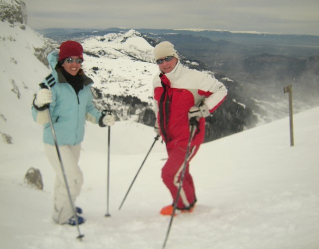 Ski de randonnée au col d'Encrenaz - Petit Bargy