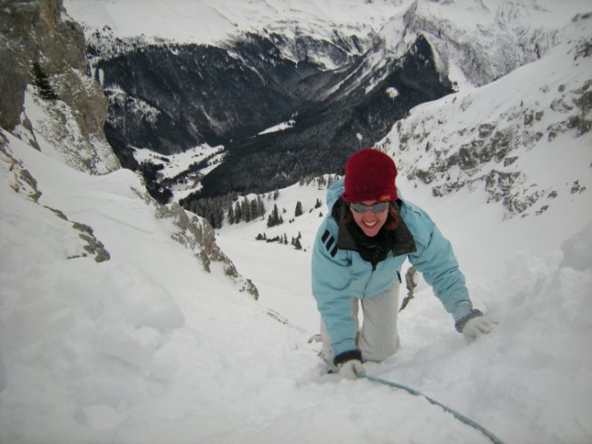 Ski de randonnée au col d'Encrenaz - Petit Bargy