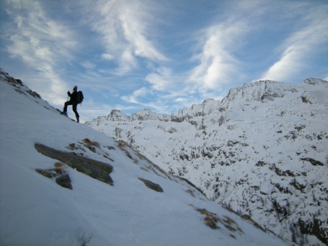 Photos de ski au col de Moncorvé