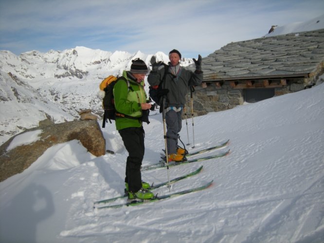 Photos de ski au col de Moncorvé