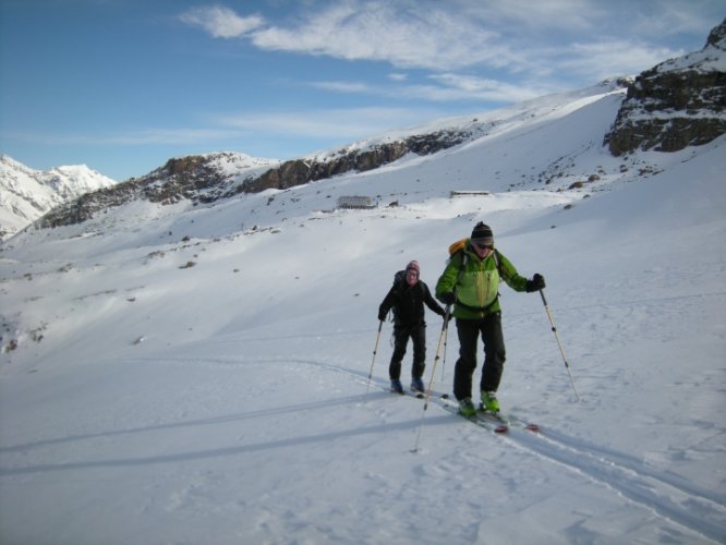 Photos de ski au col de Moncorvé