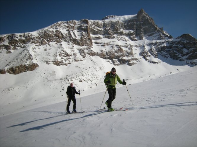 Photos de ski au col de Moncorvé