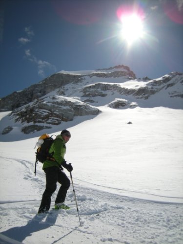 Photos de ski au col de Moncorvé