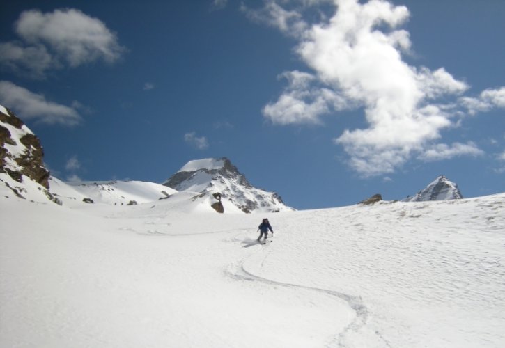 Photos de ski au col de Moncorvé