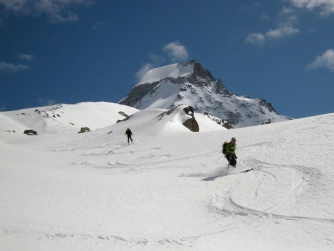 Photos de ski au col de Moncorvé