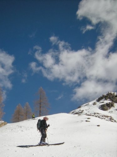 Photos de ski au col de Moncorvé