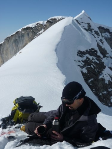 Ski de randonnée dans les Aravis col des Porthets