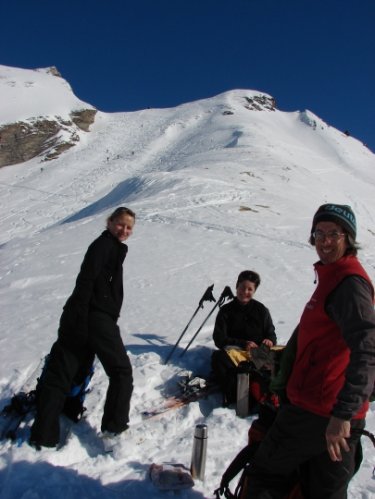 Ski de randonnée dans les Aravis col des Porthets