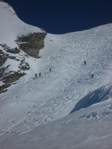 Ski de randonnée dans les Aravis col des Porthets