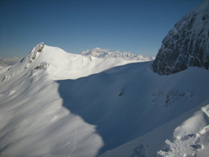 Ski de randonnée dans les Aravis col des Porthets