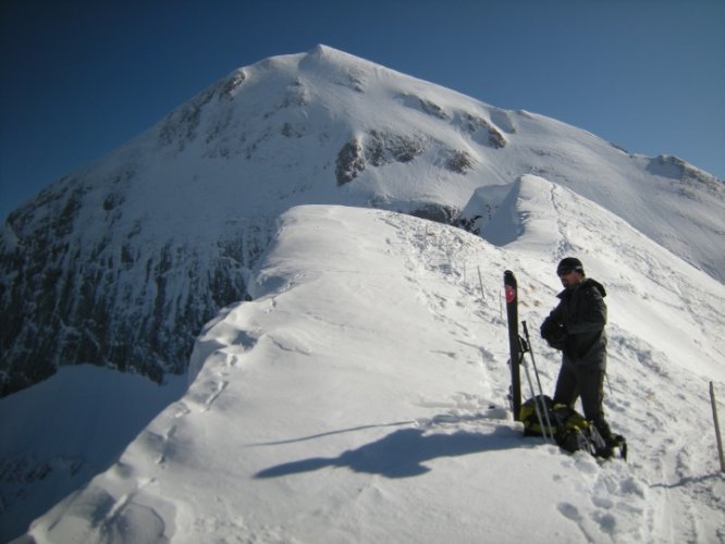 Ski de randonnée dans les Aravis col des Porthets