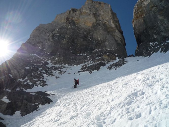 Couloir de la Mitraille