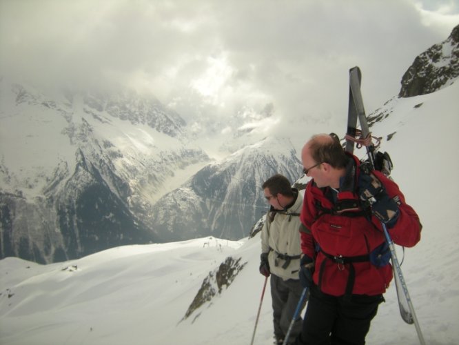 Traversée Crochues - Bérard, Chamonix