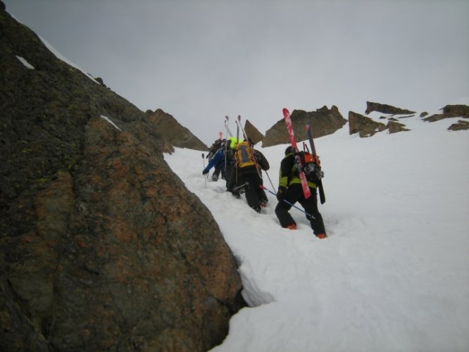 Traversée Crochues - Bérard, Chamonix