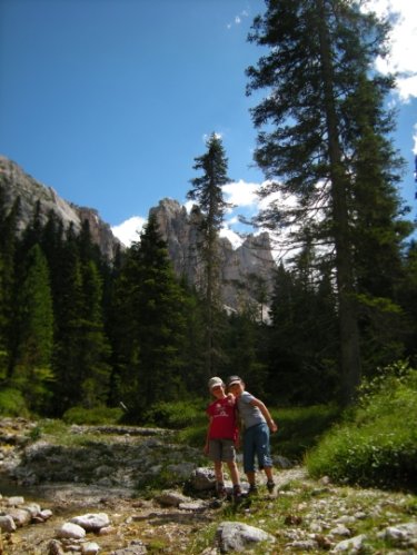 Randonnée dans les Dolomites à Cortina d'Ampezzo