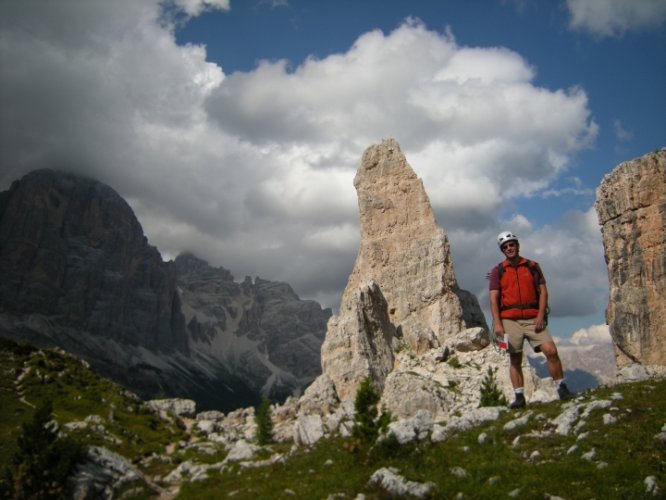 Randonnée dans les Dolomites à Cortina d'Ampezzo