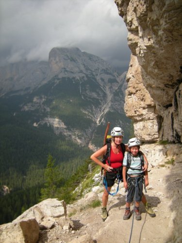 Randonnée dans les Dolomites à Cortina d'Ampezzo