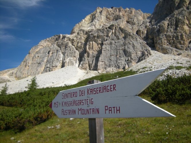 Randonnée dans les Dolomites à Cortina d'Ampezzo