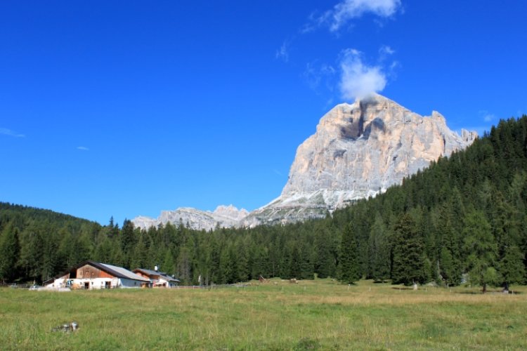Randonnée dans les Dolomites à Cortina d'Ampezzo