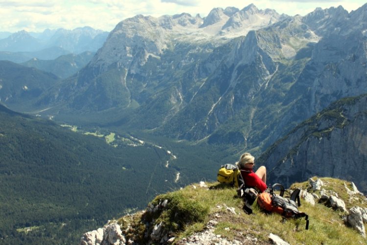 Randonnée dans les Dolomites à Cortina d'Ampezzo