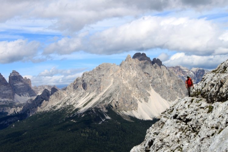 Randonnée dans les Dolomites à Cortina d'Ampezzo