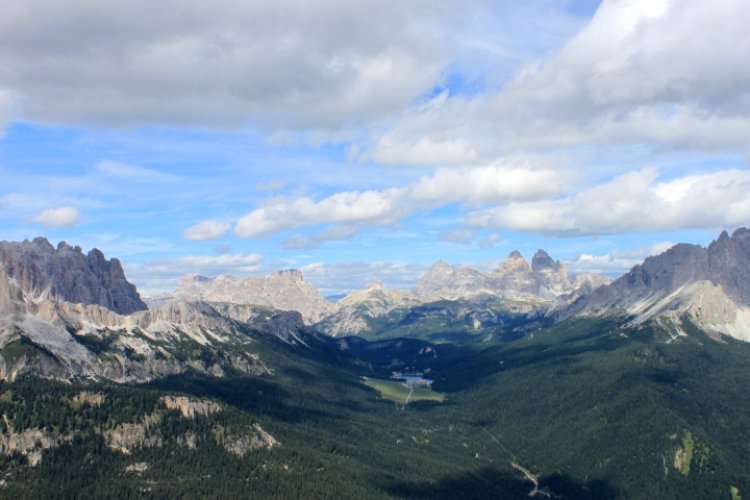 Randonnée dans les Dolomites à Cortina d'Ampezzo