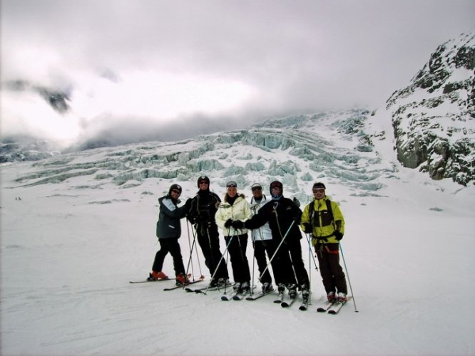 Descente de la Vallée Blanche : Envers du Plan