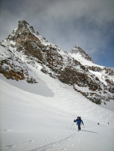 Ski au Grand Etret, Val Savarenche