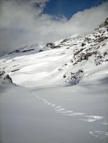 Ski au Grand Etret, Val Savarenche