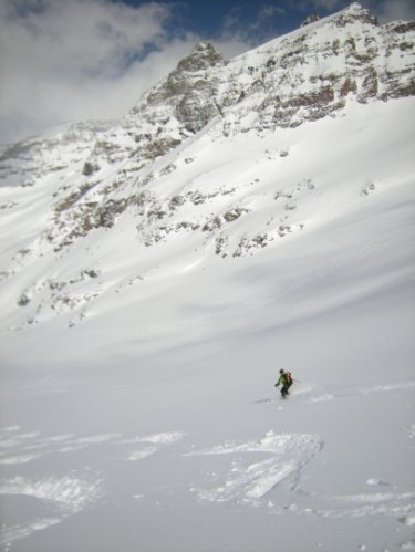 Ski au Grand Etret, Val Savarenche