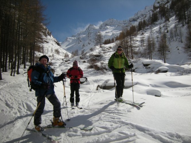 Ski au Grand Etret, Val Savarenche