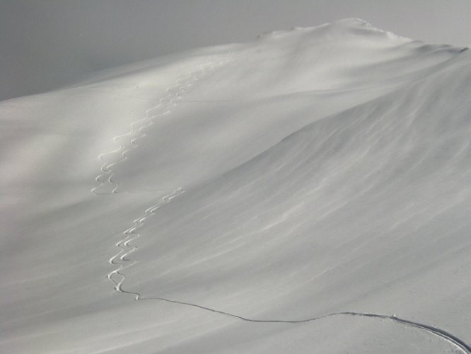 La Tête de Moëde Anterne à skis