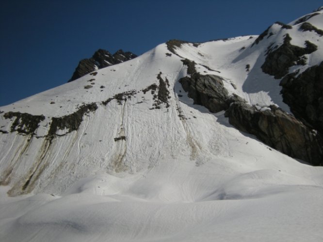 Le Mont-Blanc à skis